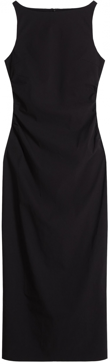 Bershka Šaty  čierna