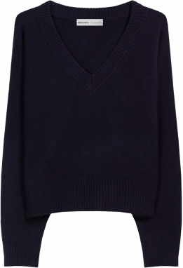 Bershka Sveter  námornícka modrá