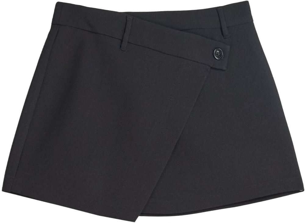 Bershka Sukňa  čierna