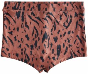 Next Bikinové nohavičky  gaštanová / čierna
