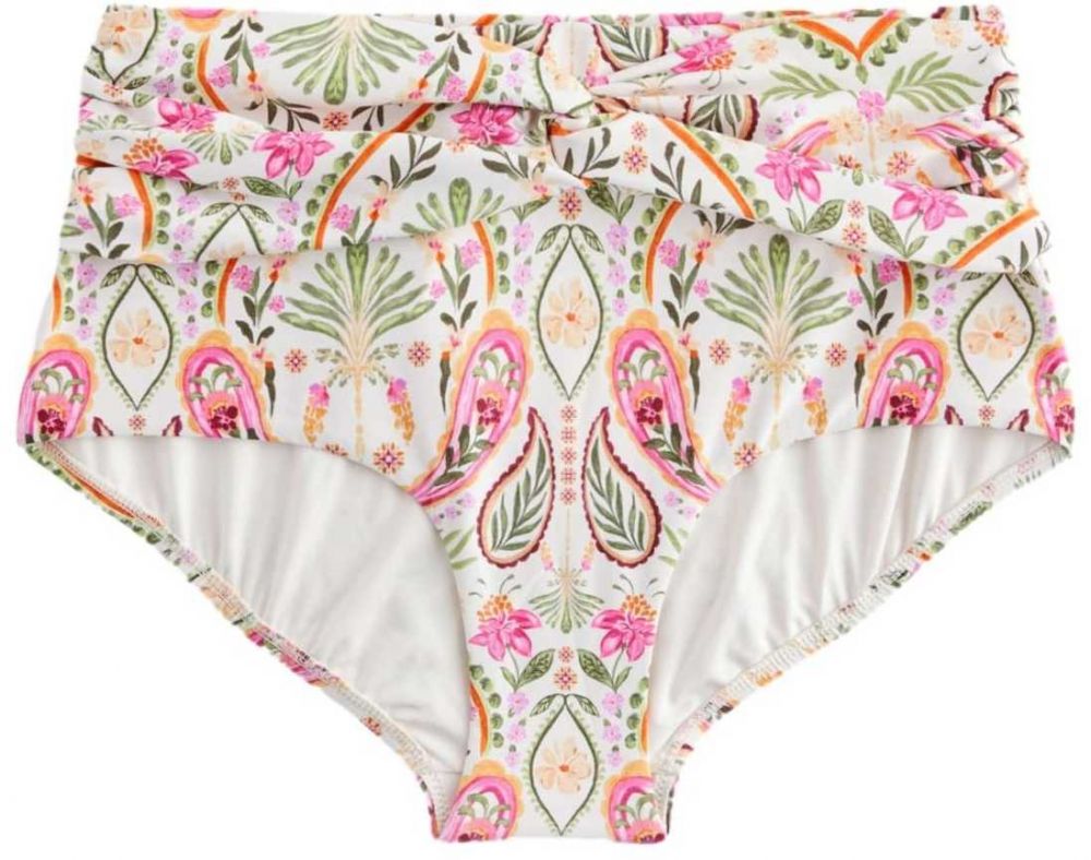 Next Bikinové nohavičky  svetlobéžová / zelená / cyklaménová / ružová