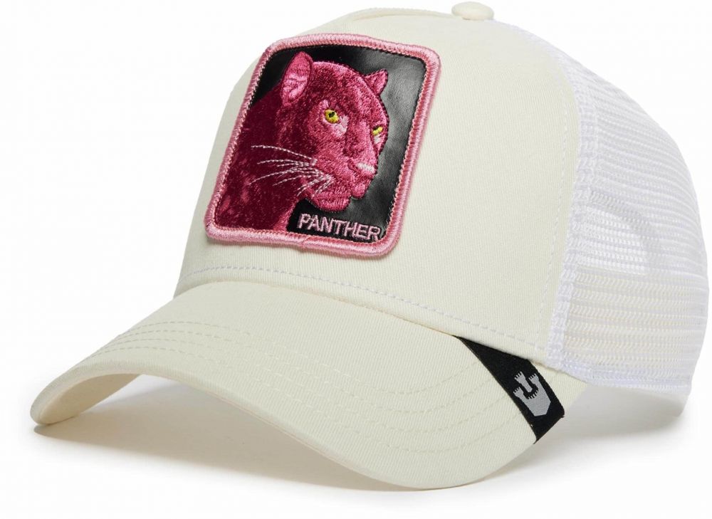 GOORIN Bros. Čiapka 'The PINK PANTHER'  ružová / čierna / biela