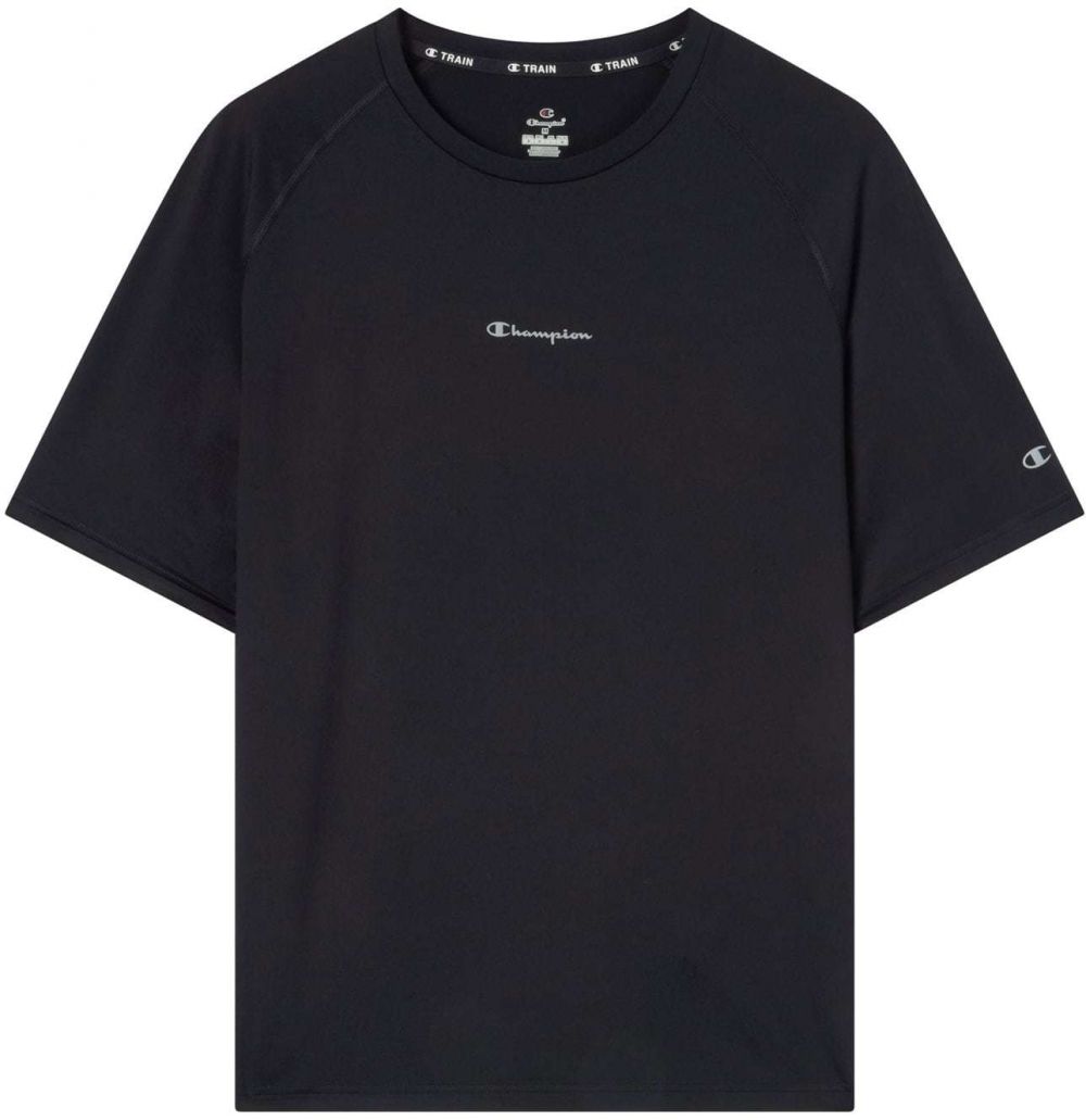 Champion Authentic Athletic Apparel Funkčné tričko  sivá / čierna