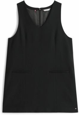 TOMMY HILFIGER Puzdrové šaty  čierna