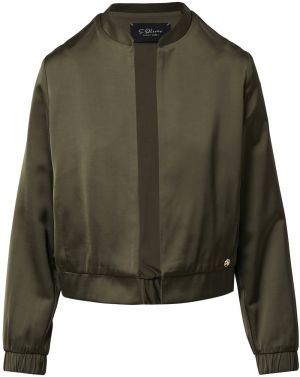 s.Oliver BLACK LABEL Prechodná bunda  olivová