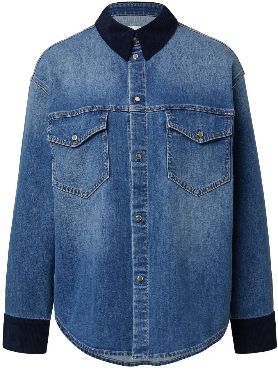 s.Oliver Prechodná bunda  námornícka modrá / modrá denim