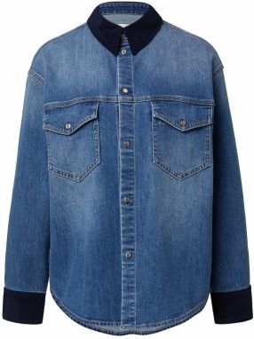 s.Oliver Prechodná bunda  námornícka modrá / modrá denim