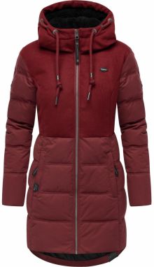Ragwear Zimný kabát 'Ashani'  tmavočervená