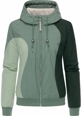 Ragwear Funkčná bunda 'Oggie Youmodo'  mätová / pastelovo zelená / tmavozelená