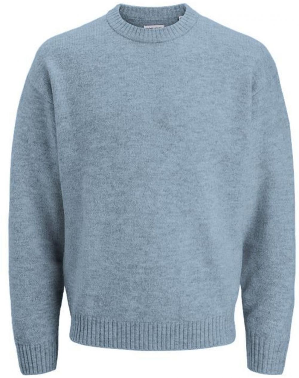 JACK & JONES Sveter 'JJESOHO OLLIE'  modrá melírovaná