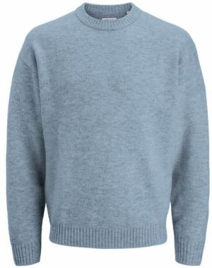 JACK & JONES Sveter 'JJESOHO OLLIE'  modrá melírovaná