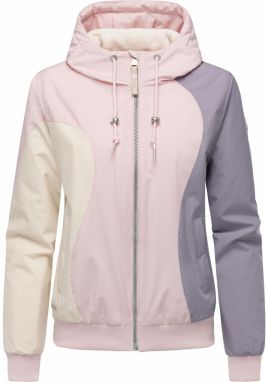 Ragwear Funkčná bunda 'Oggie Youmodo'  krémová / orgovánová / ružová