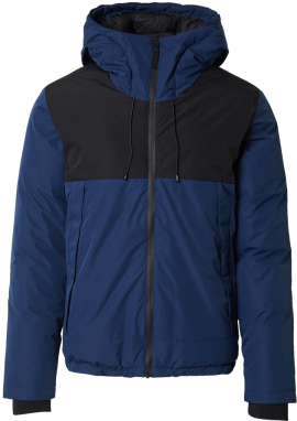 JACK & JONES Prechodná bunda 'JCOUnion'  tmavomodrá / čierna