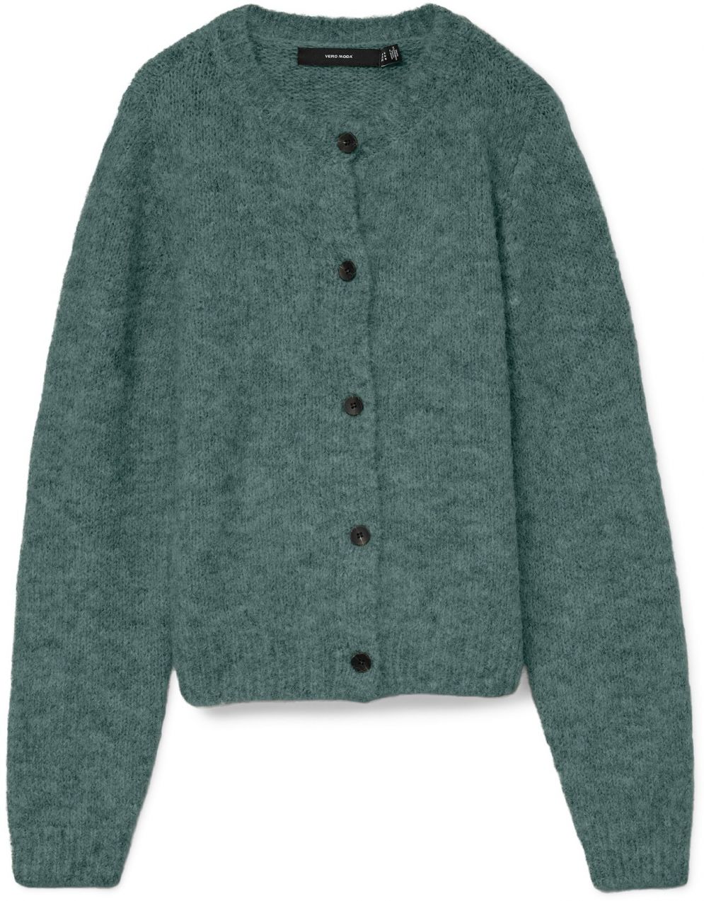 VERO MODA Kardigán 'VMNovah'  tmavozelená