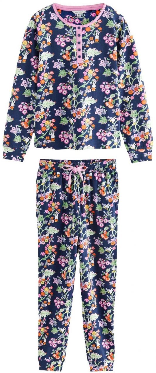 Cath Kidston Pyžamo 'Miffy'  námornícka modrá / pastelovo zelená / fialová / oranžová