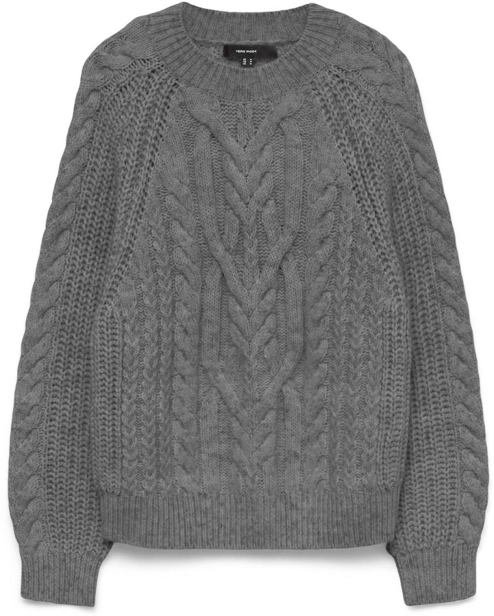 VERO MODA Sveter 'VMJada'  tmavosivá