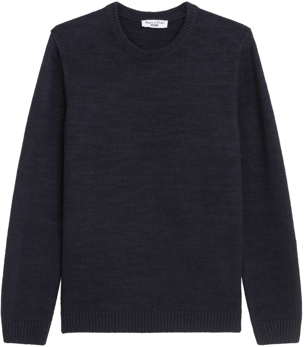 Marc O'Polo DENIM Sveter  tmavomodrá