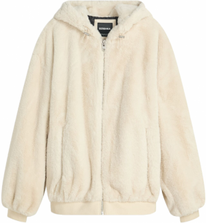 Bershka Prechodná bunda  nebielená