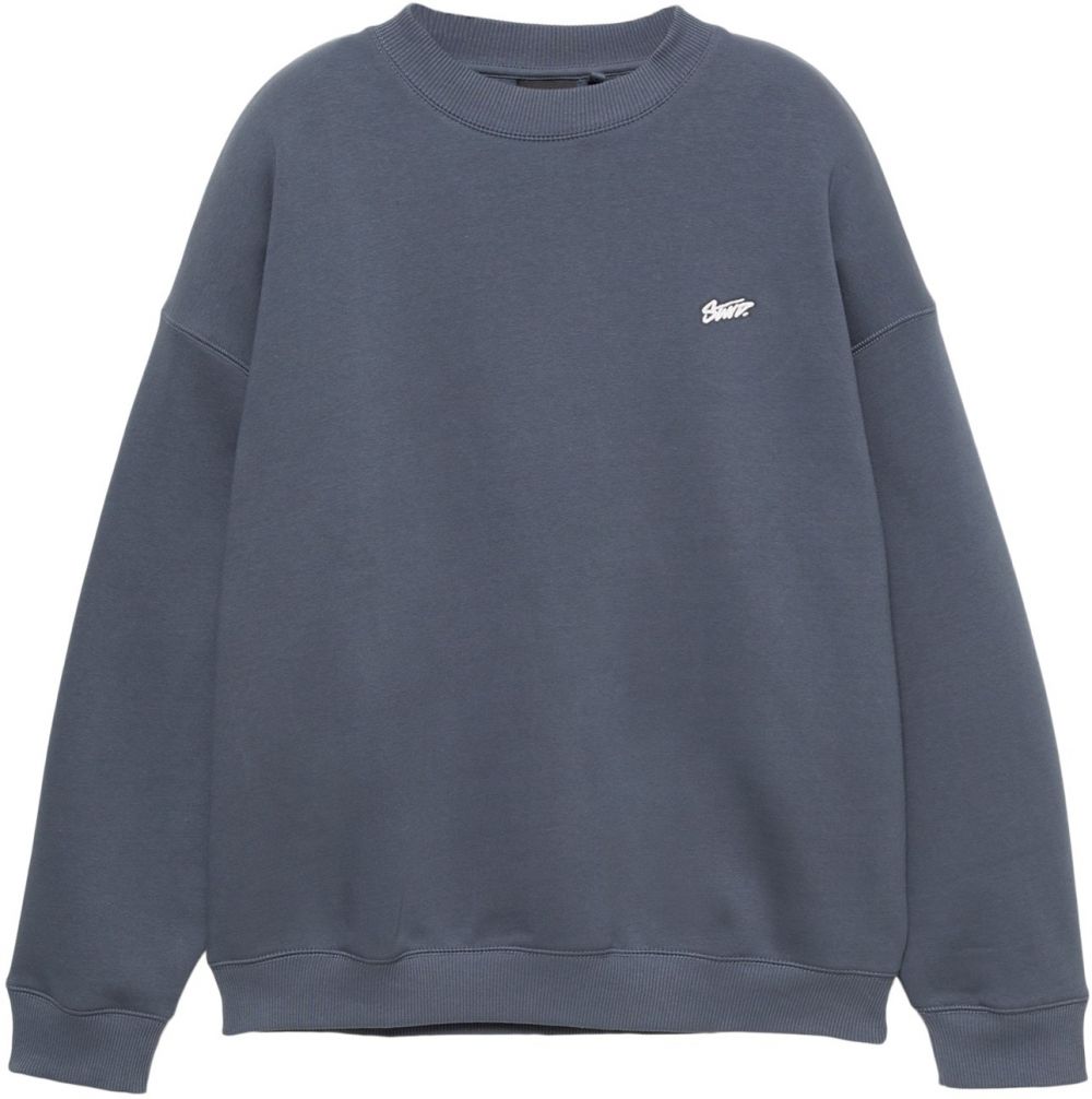 Pull&Bear Mikina 'STWD'  zafírová / biela