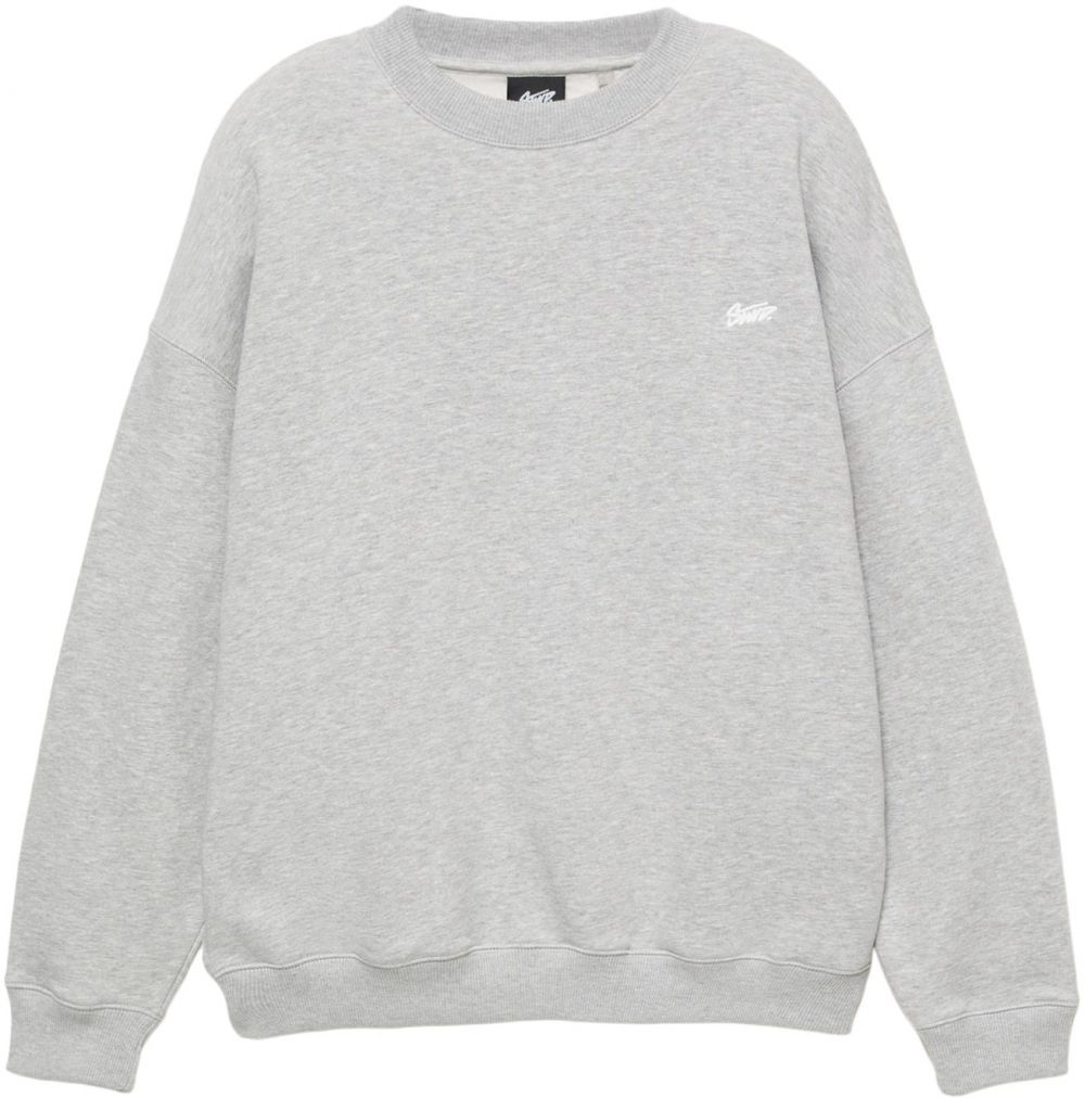 Pull&Bear Mikina 'STWD'  svetlosivá / biela