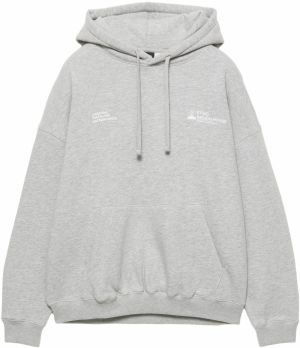 Pull&Bear Mikina 'STWD CIRCA ART'  sivá / biela
