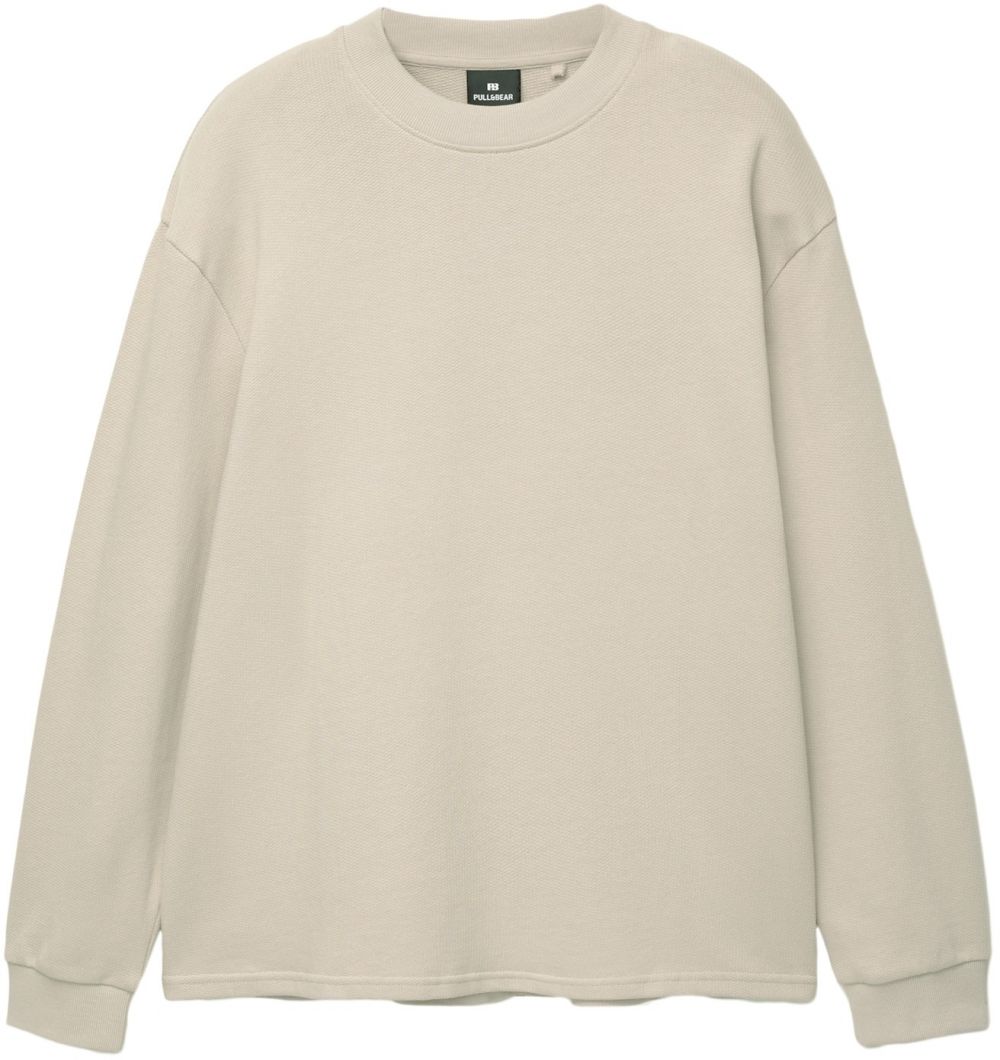 Pull&Bear Mikina  sivobéžová