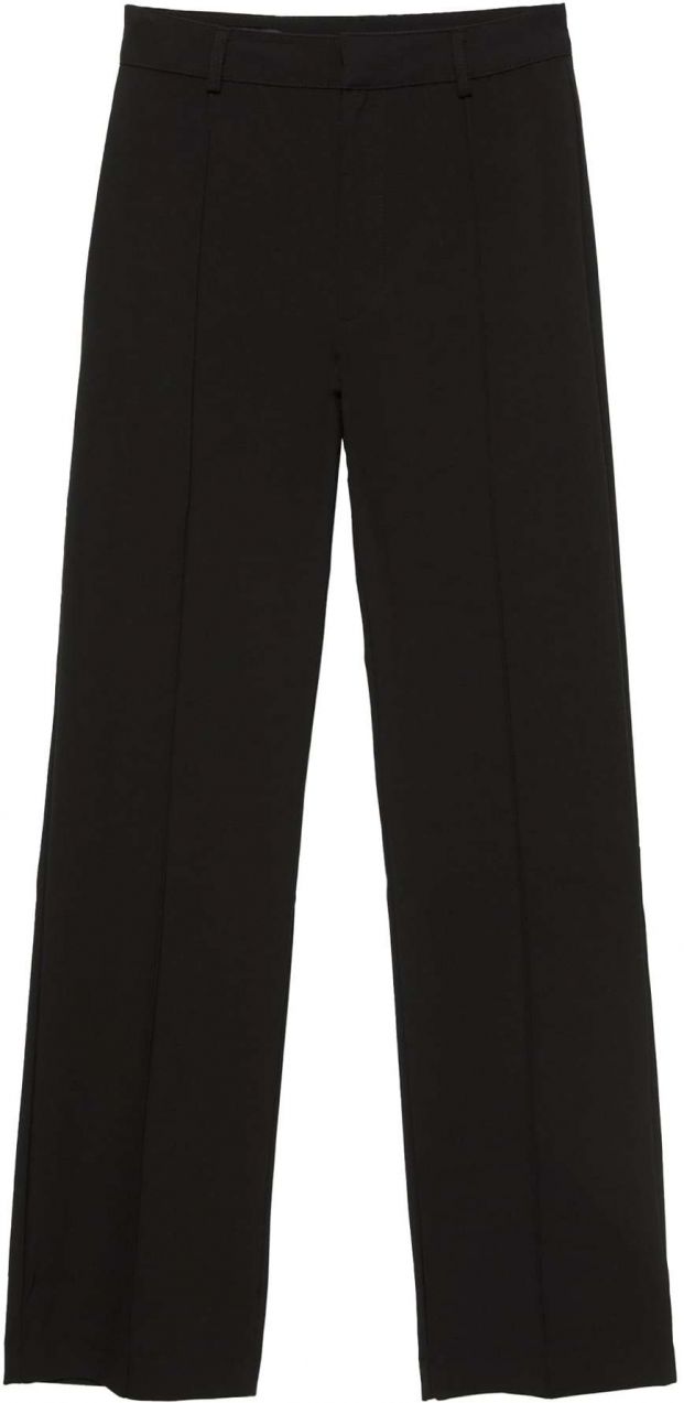 Pull&Bear Nohavice  čierna