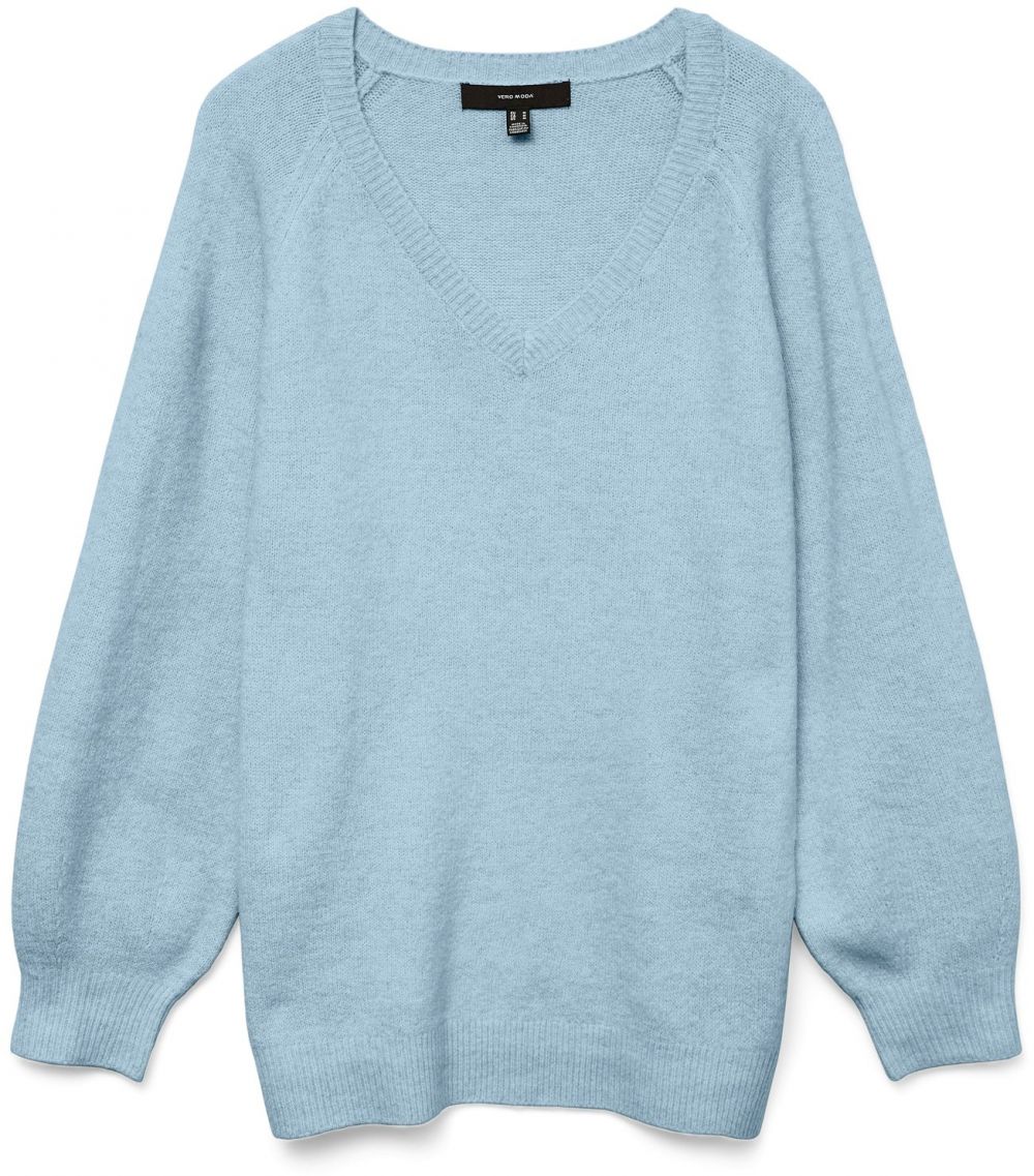 VERO MODA Sveter 'VMLeaf'  svetlomodrá