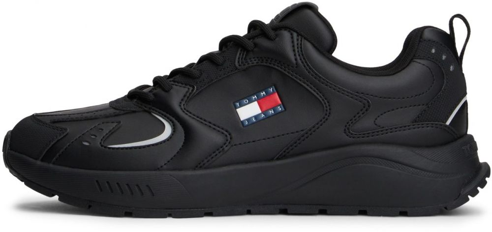 Tommy Jeans Nízke tenisky  námornícka modrá / červená / čierna / biela