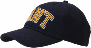 GANT Čiapka 'COLLEGIATE'  námornícka modrá / žltá / biela