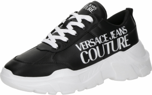 Versace Jeans Couture Nízke tenisky 'SPEEDTRACK'  čierna / biela
