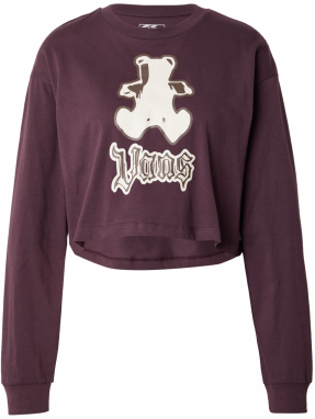 VANS Tričko 'LIL BEAR'  krémová / hnedá / vínovo červená