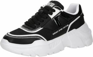 Versace Jeans Couture Nízke tenisky 'SPEETRACK'  čierna / biela