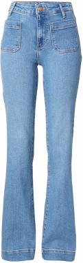 WRANGLER Džínsy 'FLARE'  nebesky modrá