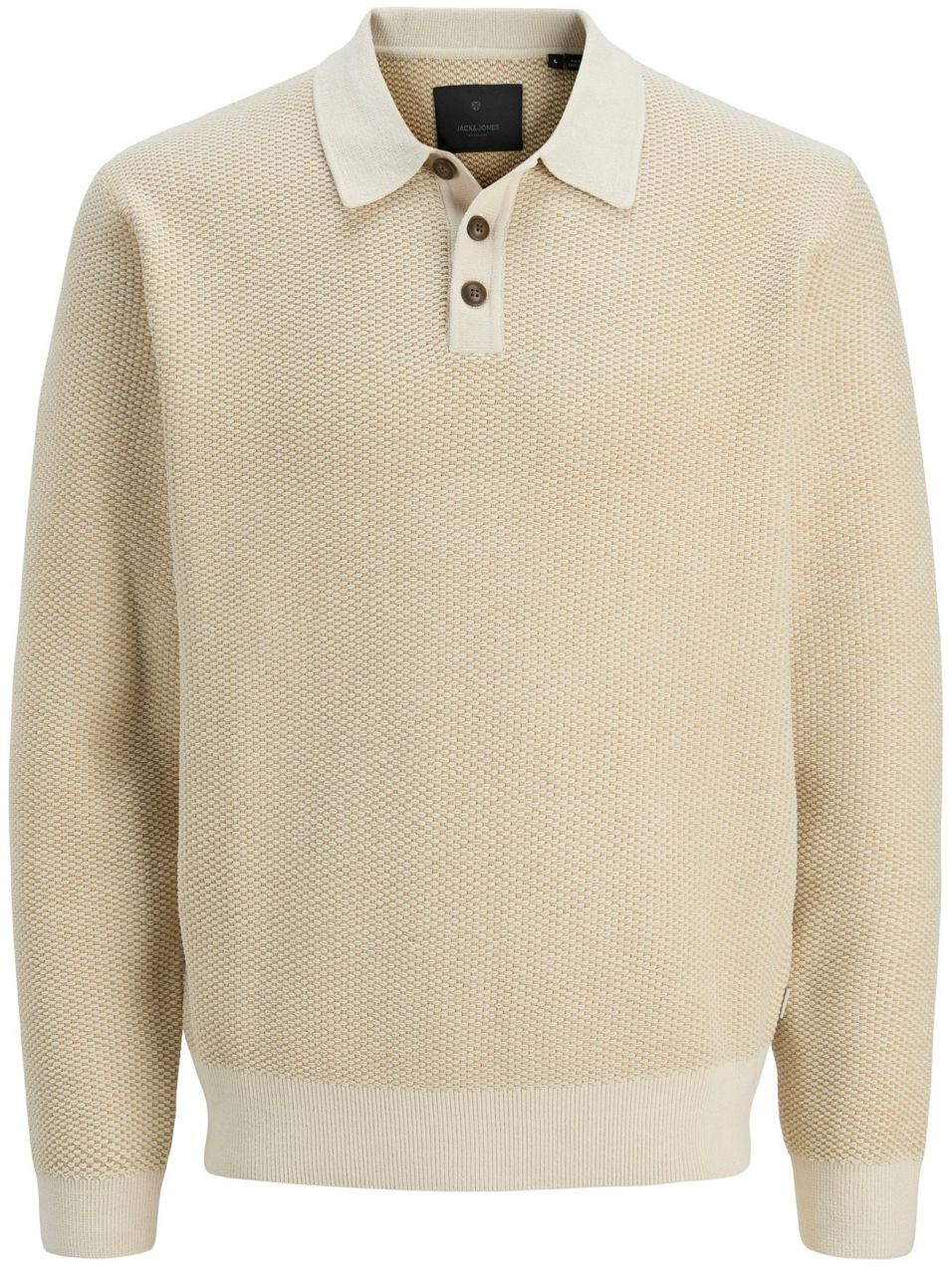 Jack & Jones Premium Sveter 'JPRBLALANCE'  béžová / svetlobéžová