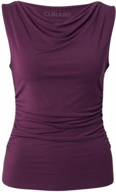 CURARE Yogawear Športový top  slivková
