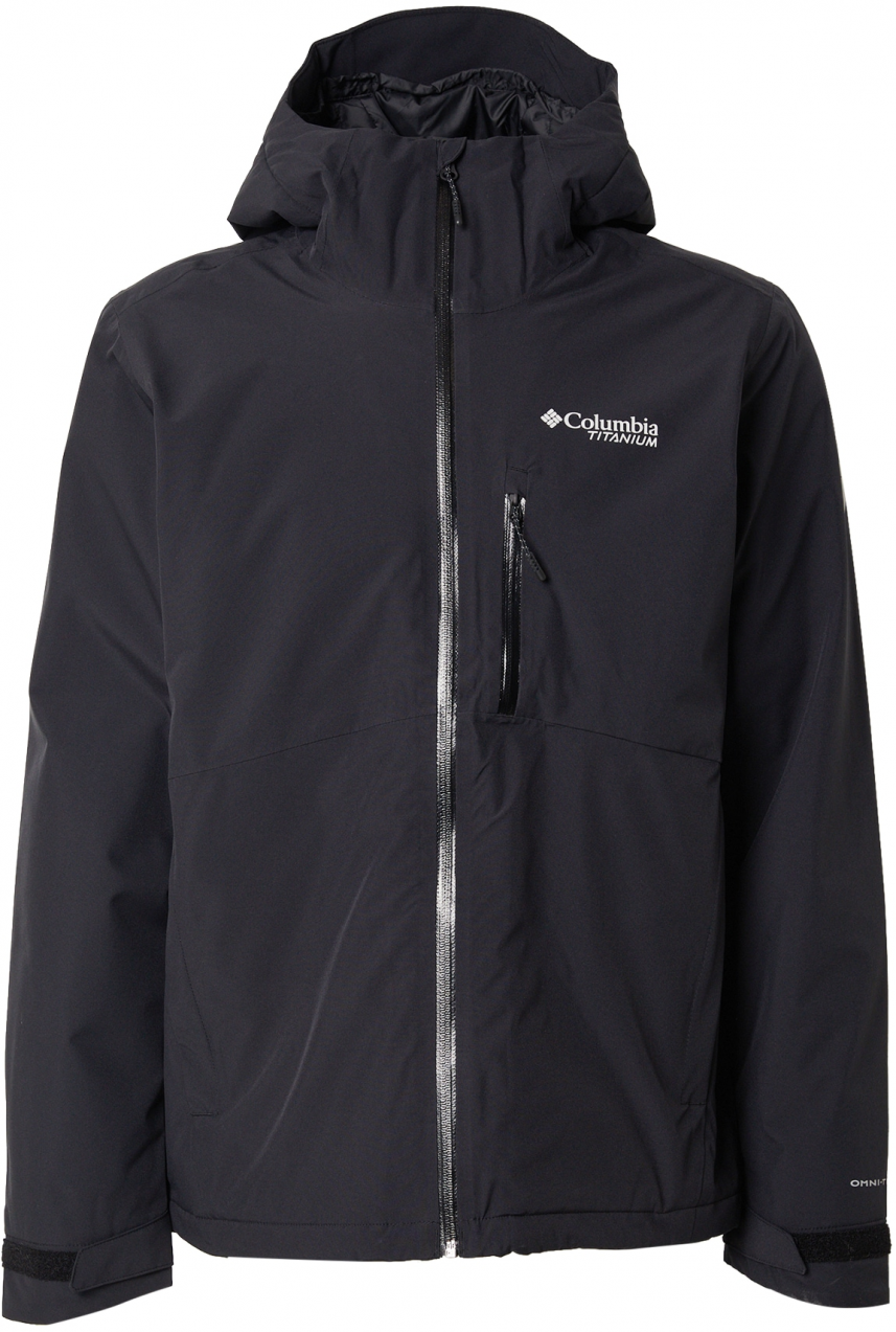 COLUMBIA Outdoorová bunda 'Explorer's Edge II'  čierna / biela