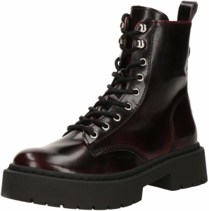 STEVE MADDEN Šnurovacie členkové čižmy 'Gusto'  burgundská