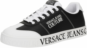 Versace Jeans Couture Nízke tenisky 'COURT'  čierna / biela