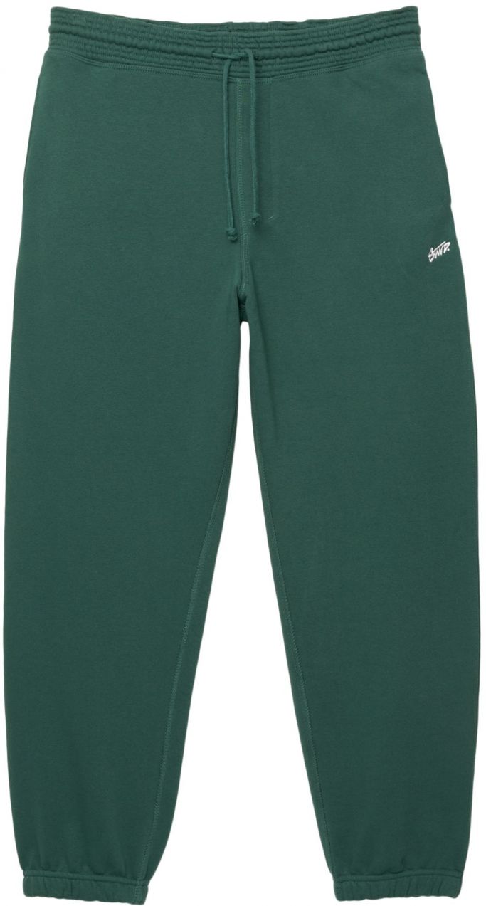 Pull&Bear Nohavice 'STWD'  zelená / biela