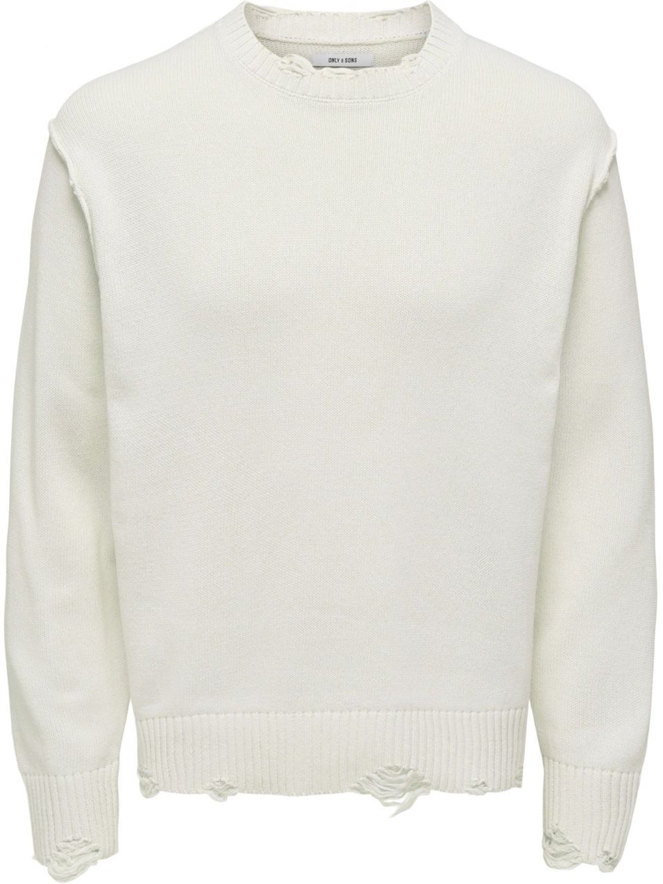 Only & Sons Sveter 'ONSTUNE'  biela