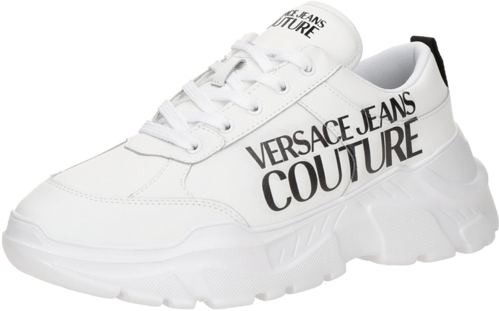 Versace Jeans Couture Nízke tenisky 'SPEEDTRACK'  čierna / biela