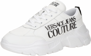 Versace Jeans Couture Nízke tenisky 'SPEEDTRACK'  čierna / biela