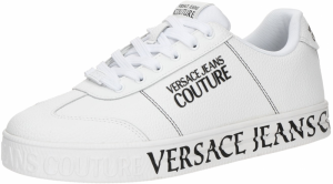 Versace Jeans Couture Nízke tenisky 'COURT'  čierna / biela