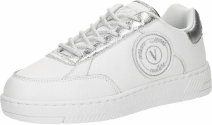 Versace Jeans Couture Nízke tenisky 'Starlight'  strieborná / biela