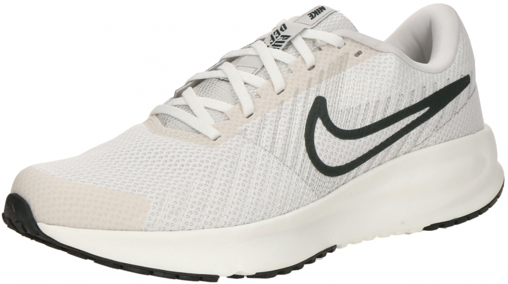 NIKE Bežecká obuv 'Run Defy'  svetlosivá / čierna