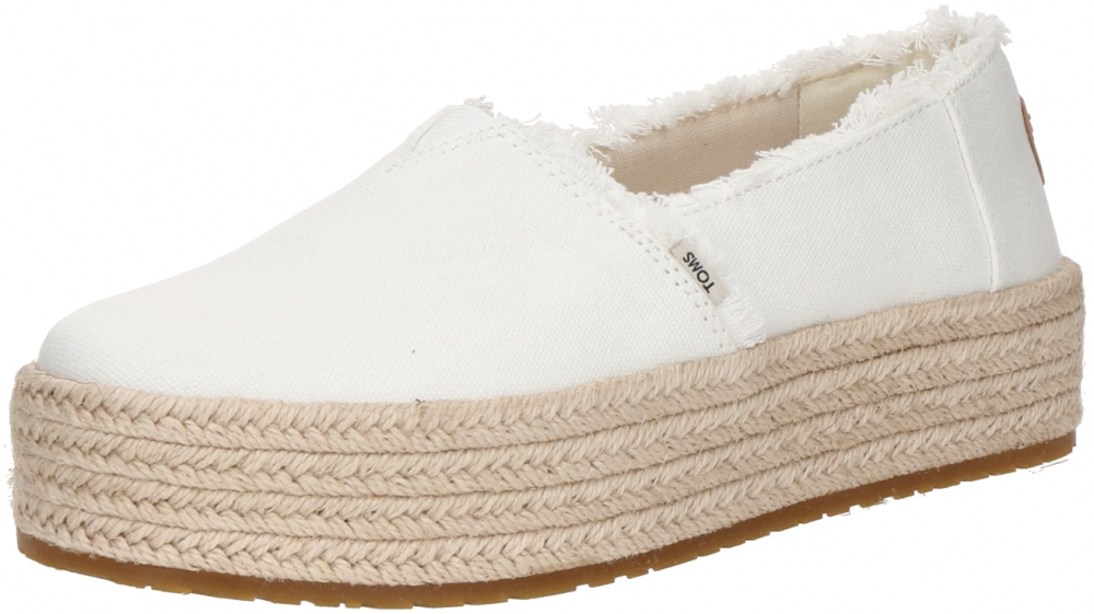 TOMS Papuče 'Valencia'  biela