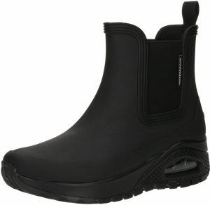 SKECHERS Chelsea čižmy 'UNO RUGGED-DANCING N THE RAIN'  čierna