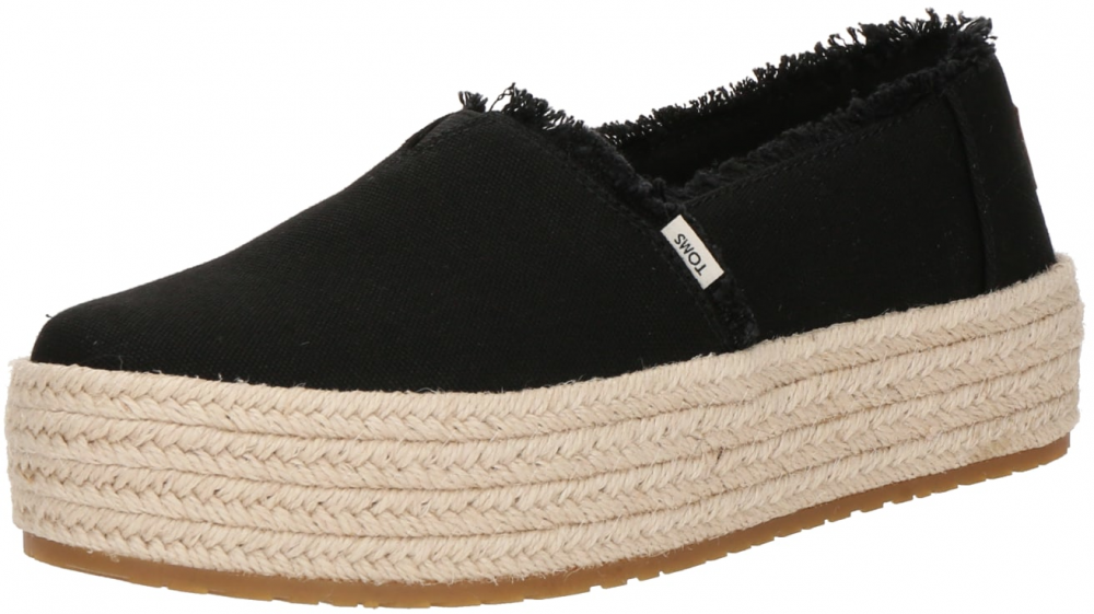 TOMS Papuče 'Valencia'  čierna