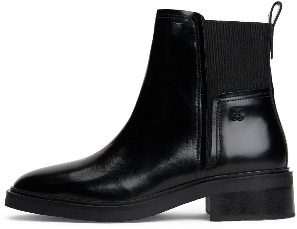 TOMMY HILFIGER Členkové čižmy  čierna